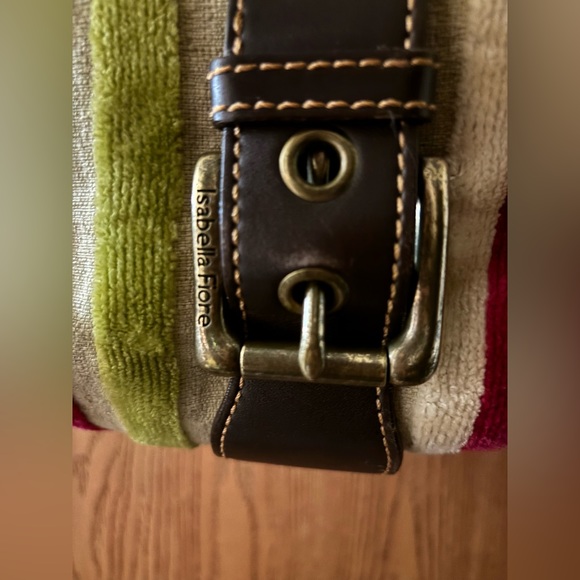 Vintage velvet Isabella Fiore bag - Picture 2 of 9